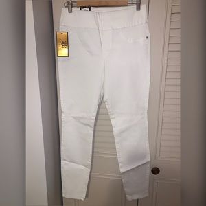 Pull-On Leggings Stretchy White Pant